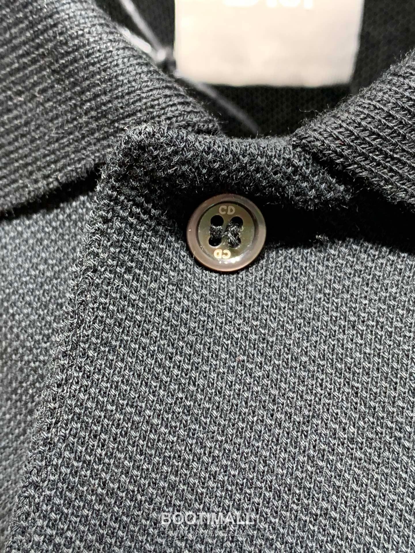 Dior SS26 Tone-on-Tone Embroidered Piqué Cotton Polo Shirt 디올 SS26 톤온톤 자수 피케 코튼 폴로 셔츠 4