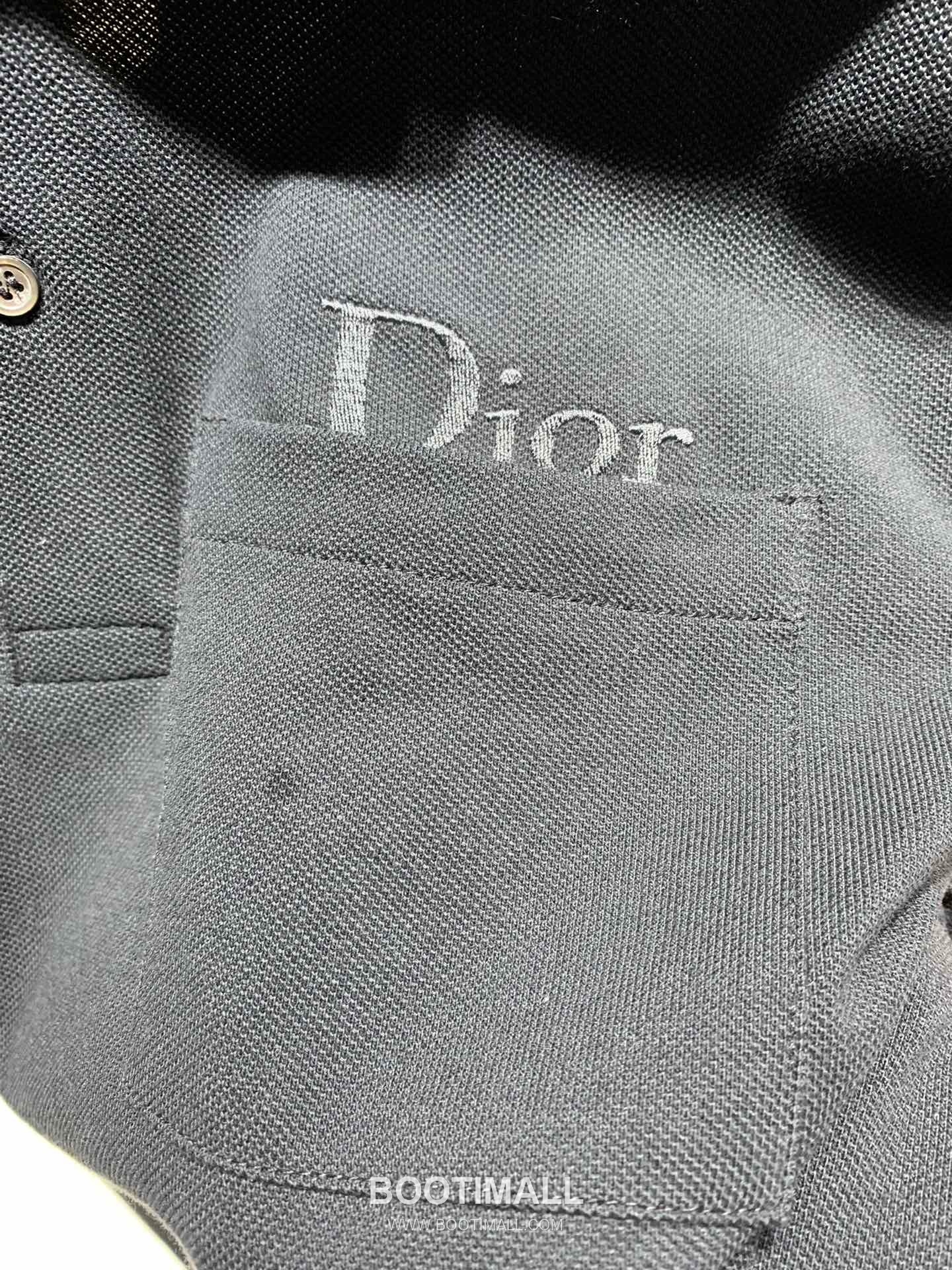 Dior SS26 Tone-on-Tone Embroidered Piqué Cotton Polo Shirt 디올 SS26 톤온톤 자수 피케 코튼 폴로 셔츠 5