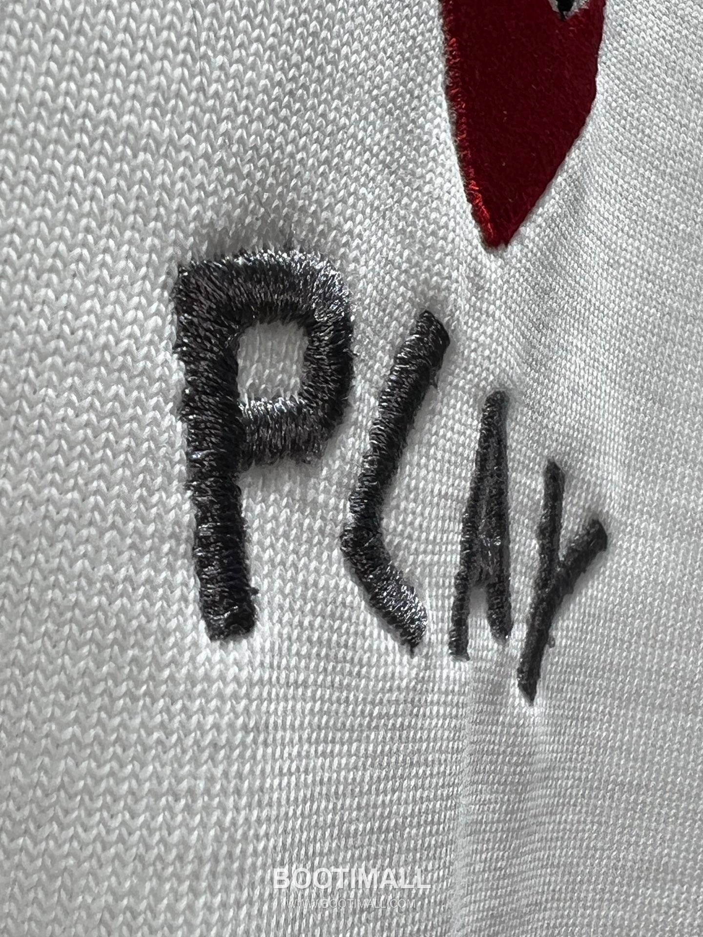 Comme des Garçons Play SS26 Heart Eyes Embroidered Heavy Cotton T-Shirt 꼼데가르송플레이 SS26 하트 아이즈 자수 헤비 코튼 티셔츠 AMC6842 15