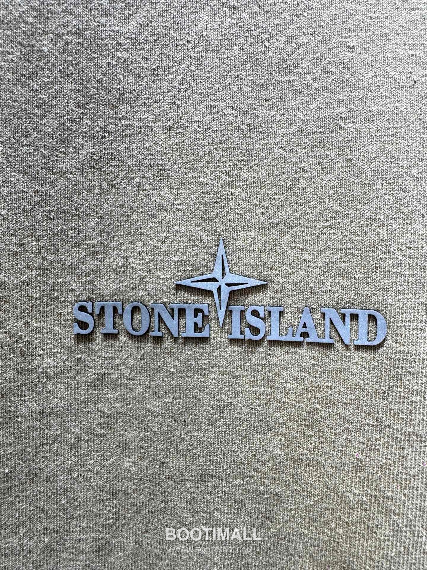 Stone Island SS26 Compass Logo Print Heavy Cotton T-Shirt 스톤아일랜드 SS26 컴퍼스 로고 프린트 헤비 코튼 티셔츠 WG26881 3