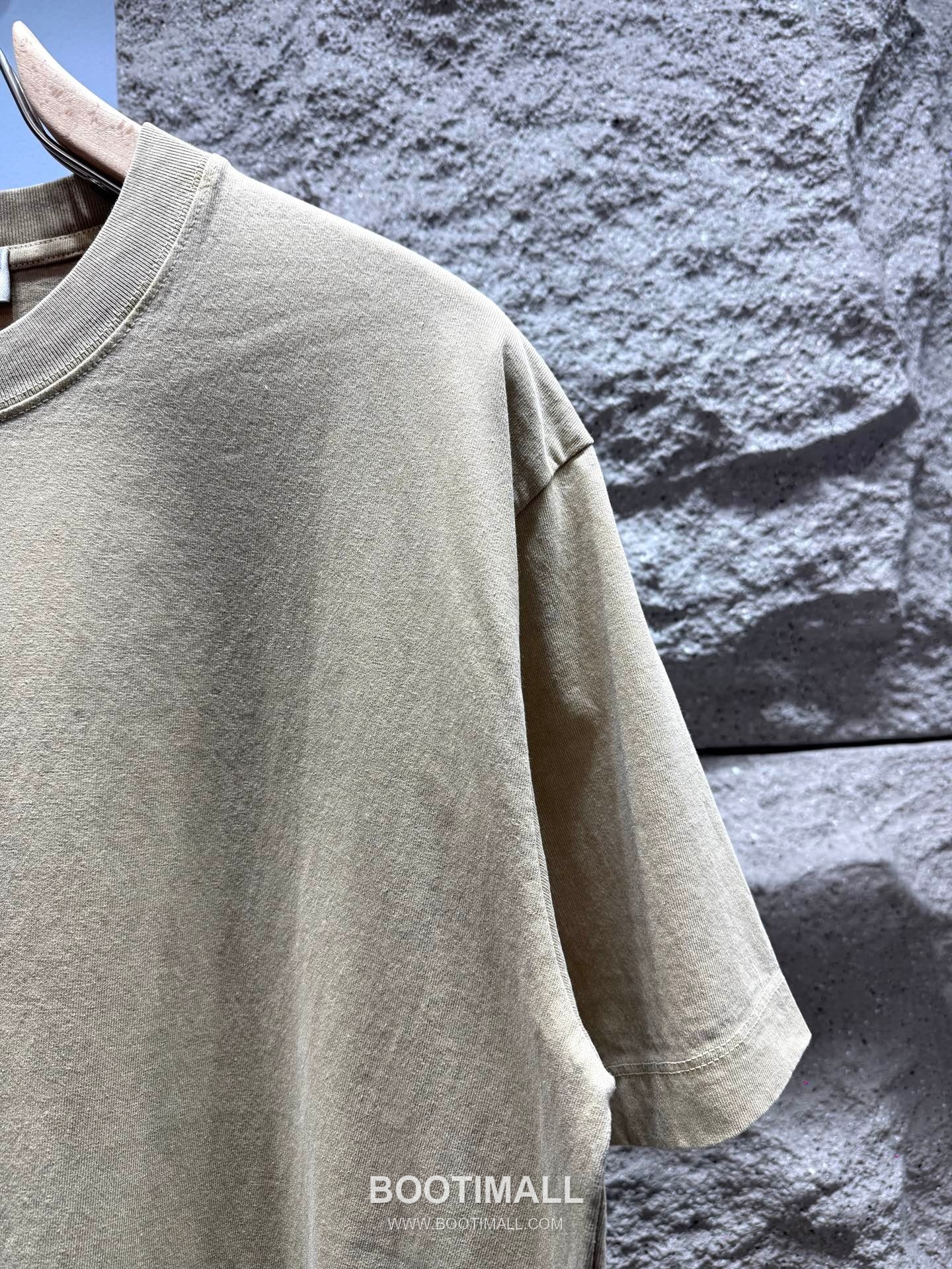 Stone Island SS26 Compass Logo Print Heavy Cotton T-Shirt 스톤아일랜드 SS26 컴퍼스 로고 프린트 헤비 코튼 티셔츠 WG26881 4