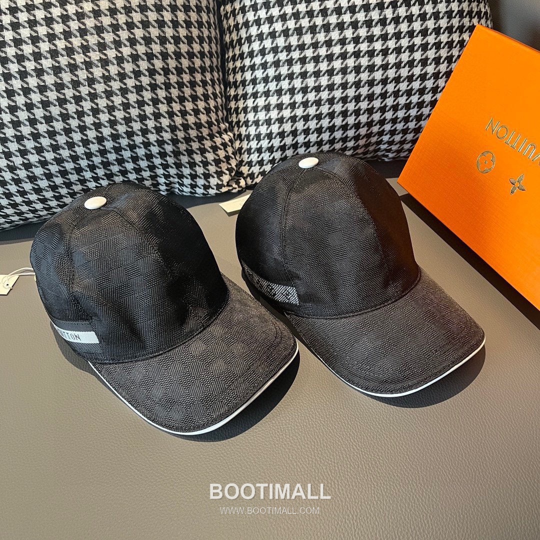Louis Vuitton Damier Canvas Leather Strap Baseball Cap 루이비통 다미에 캔버스 가죽 스트랩 베이스볼 캡 56cm 9