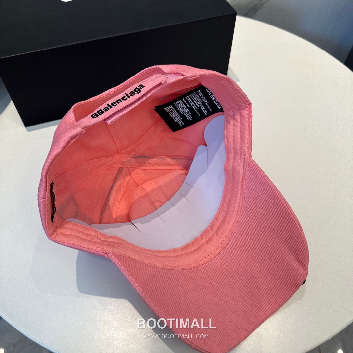 Balenciaga Embroidered Logo Cotton Baseball Cap 발렌시아가 자수 로고 코튼 베이스볼 캡 56cm 7