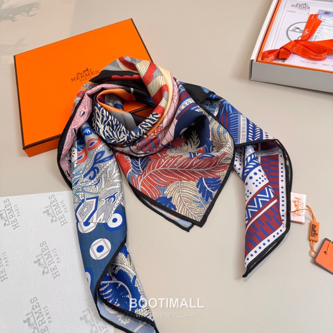 Hermès A Midsummer Night’s Dream Silk Square Scarf Story Print 에르메스 한여름 밤의 꿈 실크 스퀘어 스카프 90cm 6