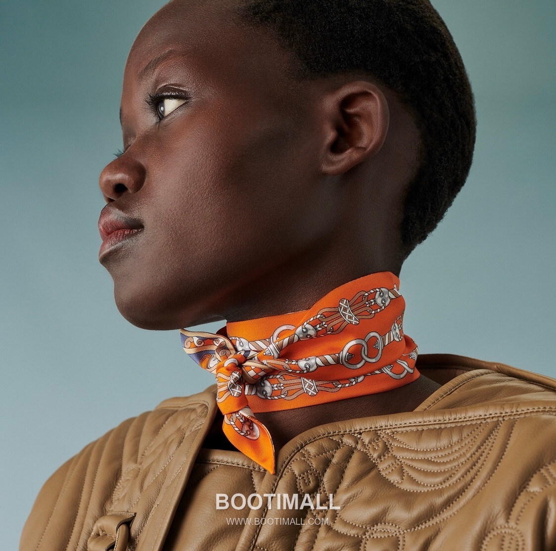 Hermes Splendid Bridle Floral Silk Twill Double Sided Twilly Scarf 100% Silk Print Scarf 에르메스 스플렌디드 브라이들 플로럴 실크 트윌 더블사이드 트윌리 스카프 PHMS2520 86cm 2