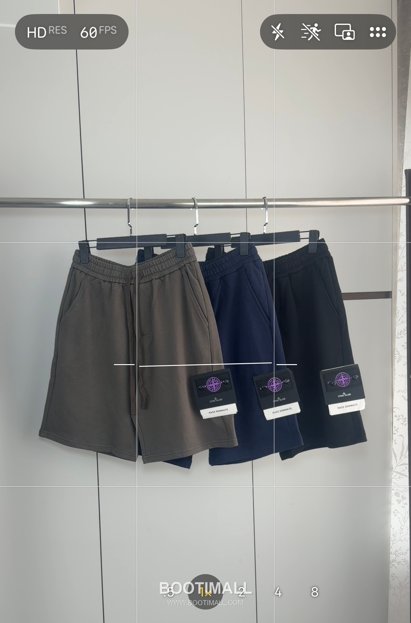 Stone Island Cotton Terry Sweat Shorts with Logo Patch 스톤아일랜드 코튼 테리 스웨트 쇼츠 로고 패치 L2526 4