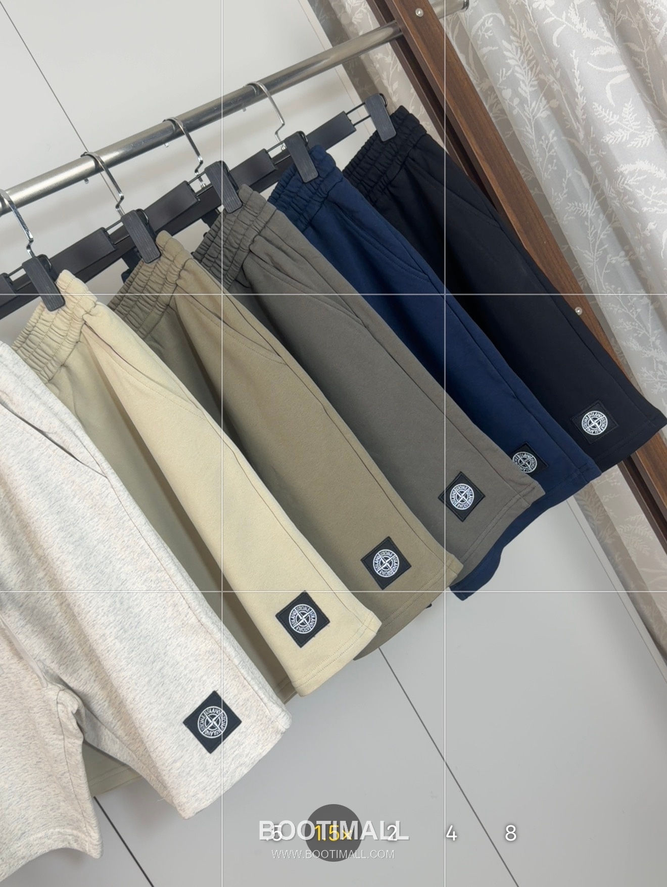 Stone Island Cotton Terry Sweat Shorts with Logo Patch 스톤아일랜드 코튼 테리 스웨트 쇼츠 로고 패치 L2526 3