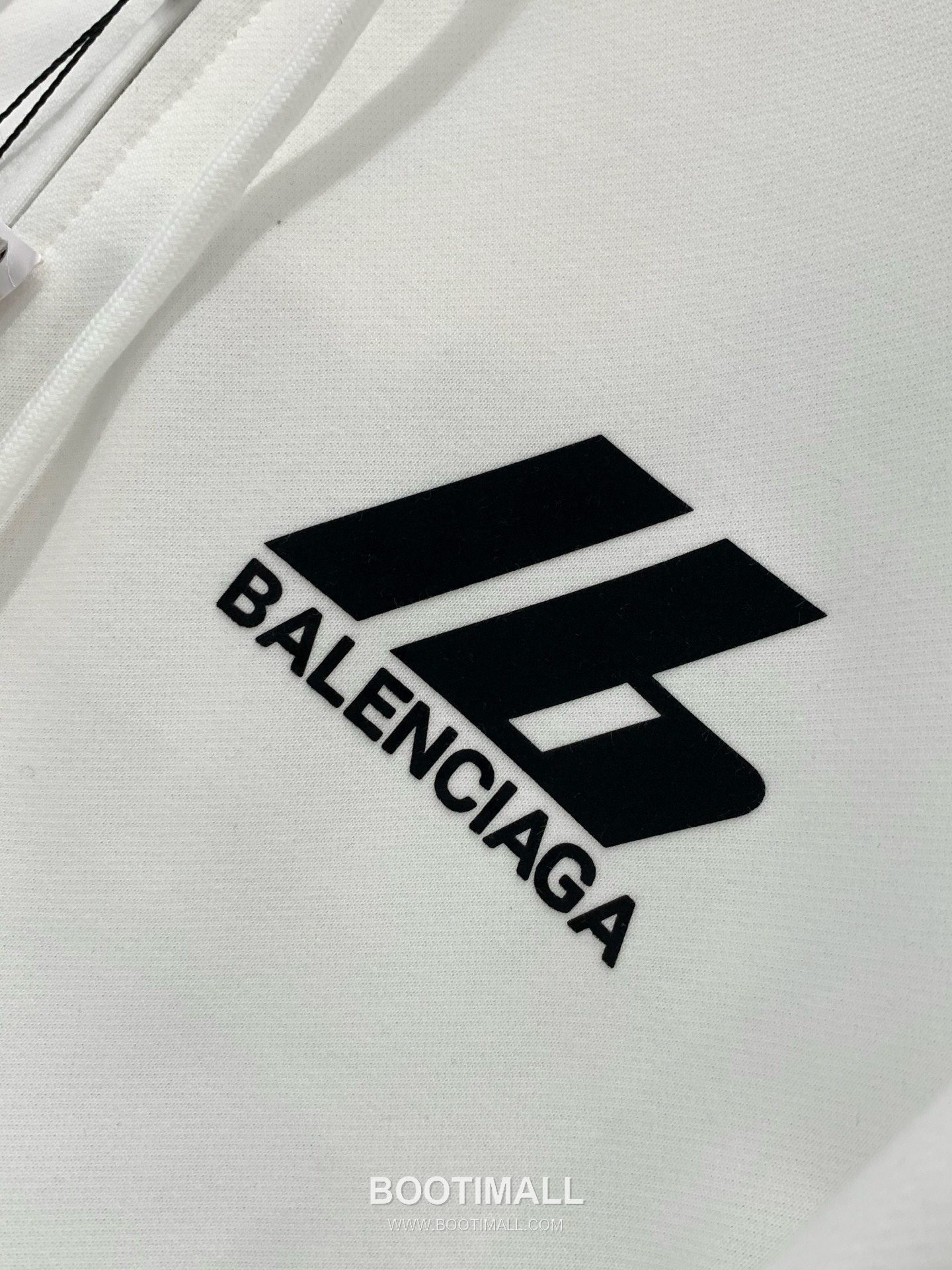 Balenciaga SS26 Cotton Blend Hooded Zip Jacket with Logo Print 발렌시아가 SS26 코튼 혼방 후드 집 재킷 로고 프린트 5