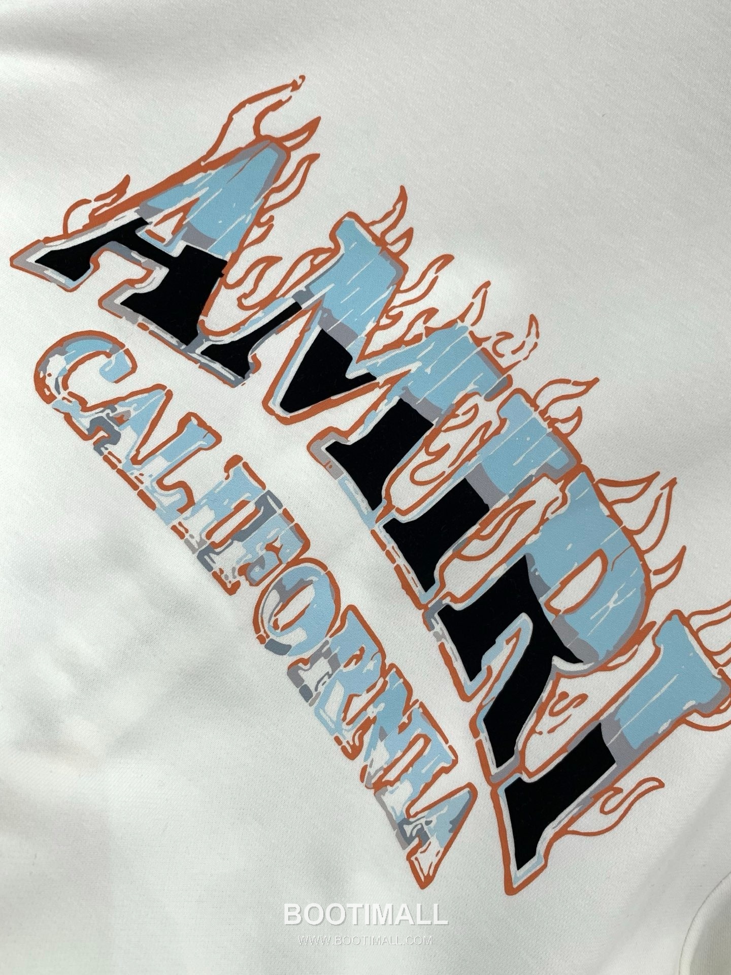 Amiri SS26 Cotton Blend Hooded Zip Jacket with Logo Print 아미리 SS26 코튼 혼방 후드 집 재킷 로고 프린트 7