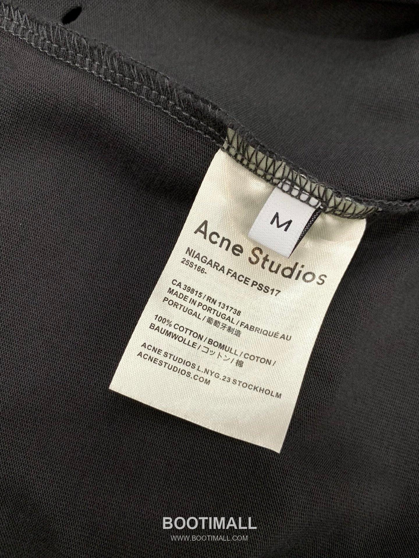 Acne Studios SS26 Cotton Crewneck T-Shirt with Logo Print 아크네스튜디오 SS26 코튼 크루넥 티셔츠 로고 프린트 8