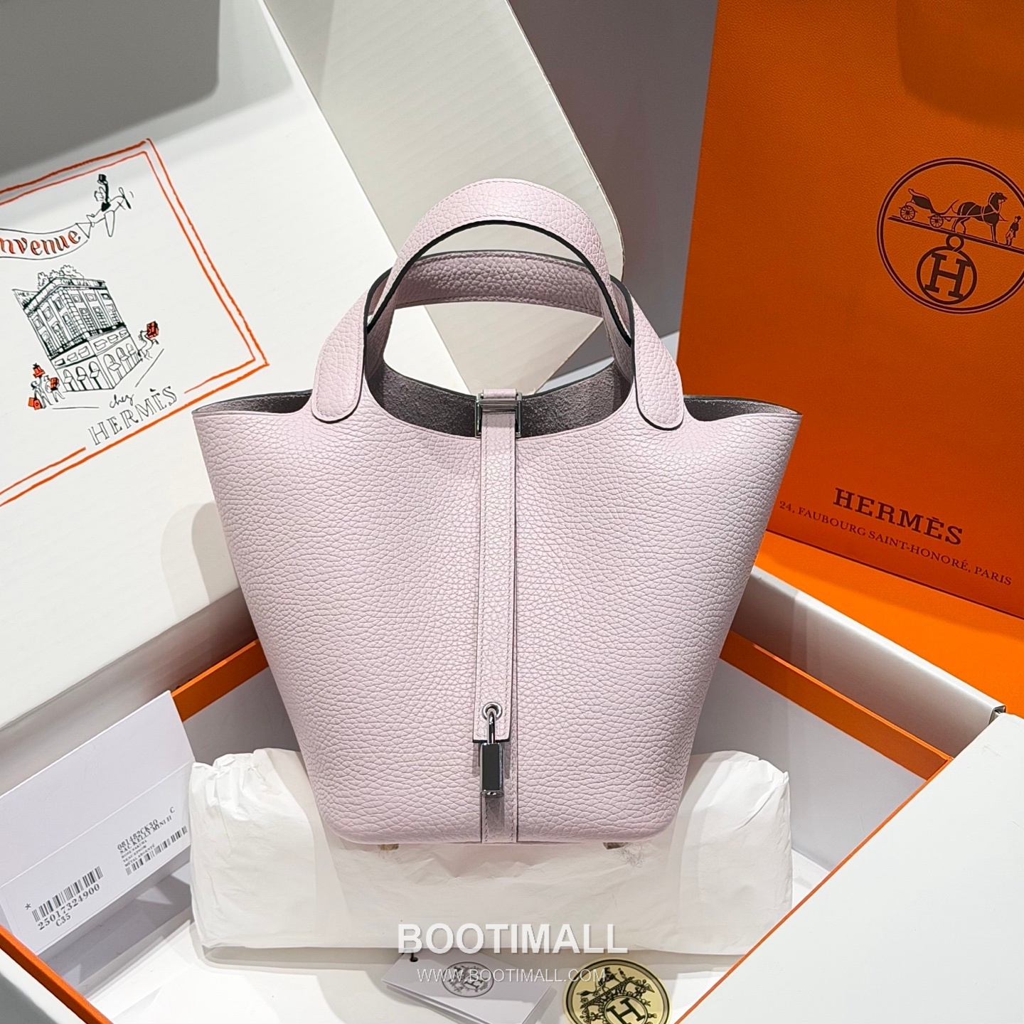 Hermes Picotin Lock Clemence Leather Bucket Bag with Top Handle 에르메스 피코틴락 클레망스 레더 버킷백 핸들형 18cm 4