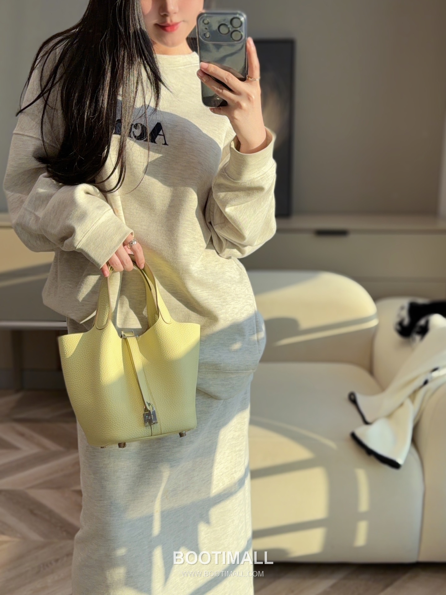 Hermes Picotin Lock Clemence Leather Bucket Bag with Top Handle 에르메스 피코틴락 클레망스 레더 버킷백 핸들형 18cm 3