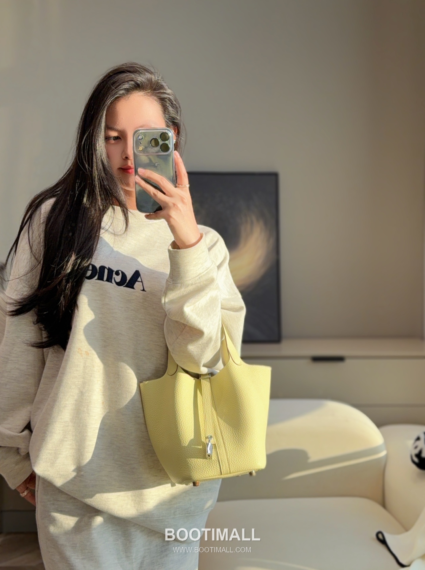 Hermes Picotin Lock Clemence Leather Bucket Bag with Top Handle 에르메스 피코틴락 클레망스 레더 버킷백 핸들형 18cm 4