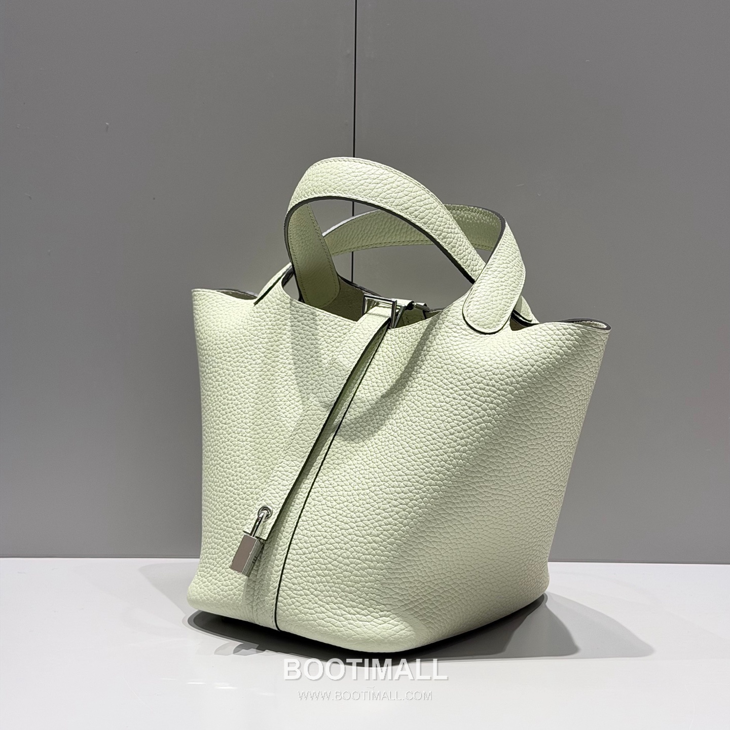 Hermes Picotin Lock Clemence Leather Bucket Bag with Top Handle 에르메스 피코틴락 클레망스 레더 버킷백 핸들형 18cm 13