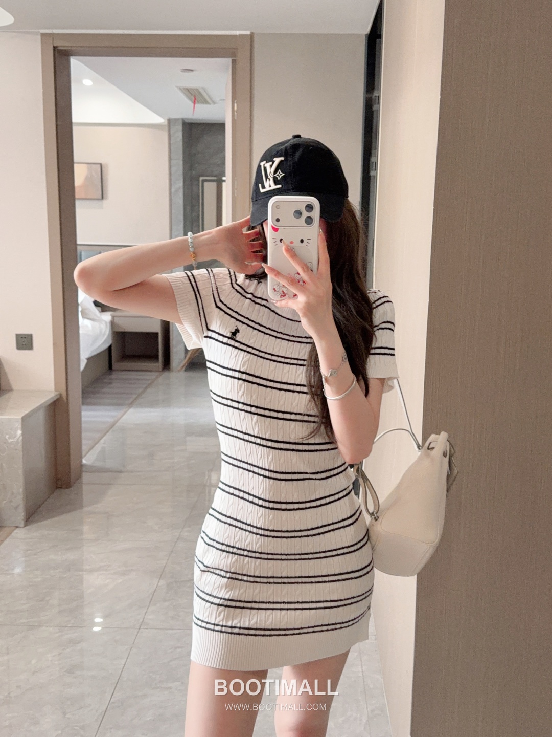 Ralph Lauren 2026 S/S Cotton Knit Dress Logo Detail 니트 드레스 3583 4