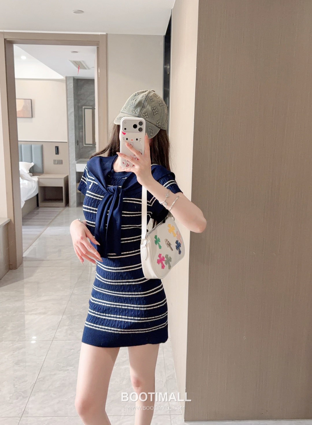 Ralph Lauren 2026 S/S Cotton Knit Dress Logo Detail 니트 드레스 3583 5