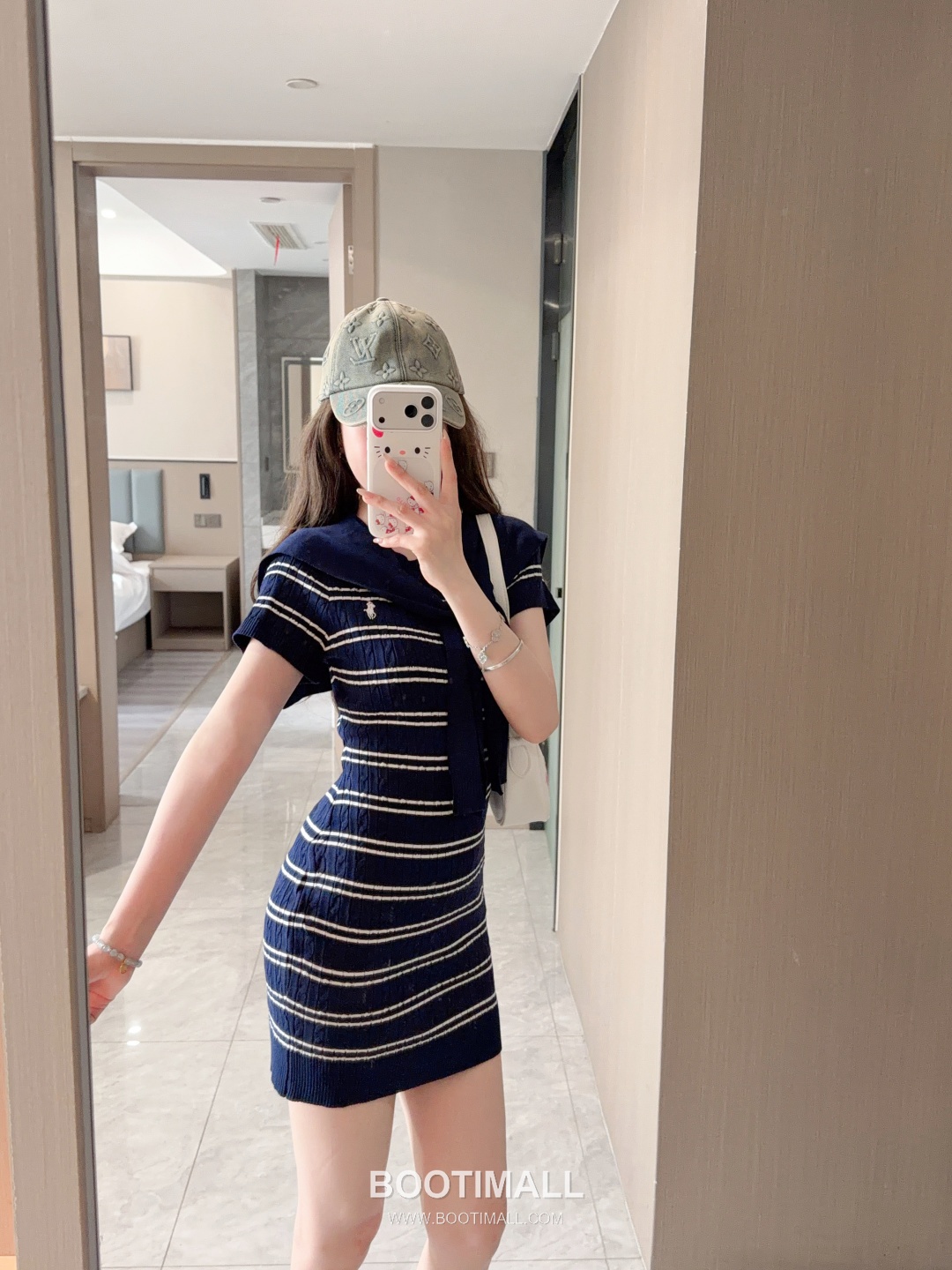 Ralph Lauren 2026 S/S Cotton Knit Dress Logo Detail 니트 드레스 3583 9