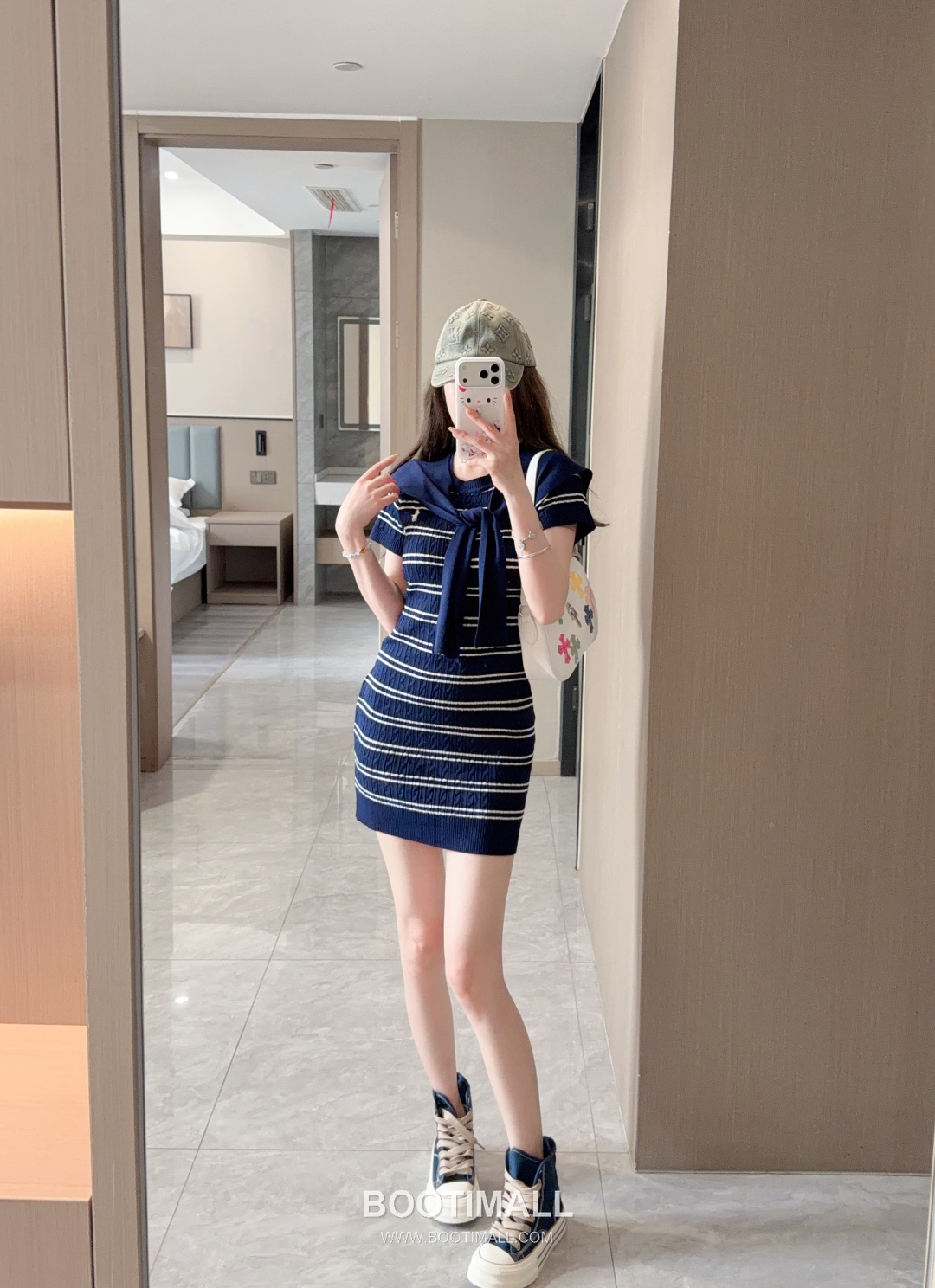 Ralph Lauren 2026 S/S Cotton Knit Dress Logo Detail 니트 드레스 3583 10