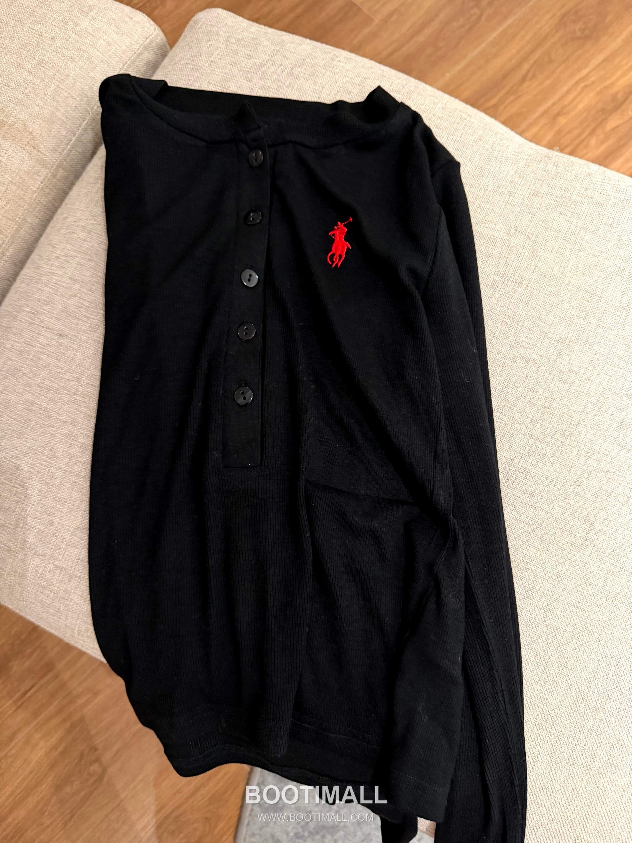 Ralph Lauren 2026 S/S Cotton Long Sleeve T-Shirt Embroidered Logo Detail 랄프로렌 코튼 롱슬리브 티셔츠 자수 로고 디테일 2