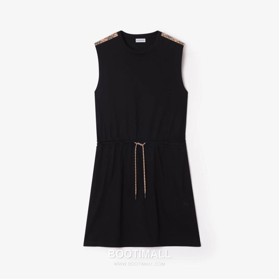 Burberry 2026 S/S Polyester Sleeveless Dress Panelled Waist Detail 버버리 폴리에스터 슬리브리스 드레스 패널드 허리 디테일 1