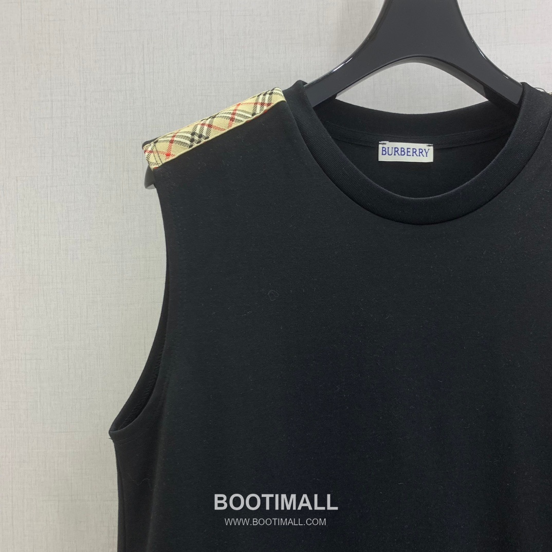 Burberry 2026 S/S Polyester Sleeveless Dress Panelled Waist Detail 버버리 폴리에스터 슬리브리스 드레스 패널드 허리 디테일 5