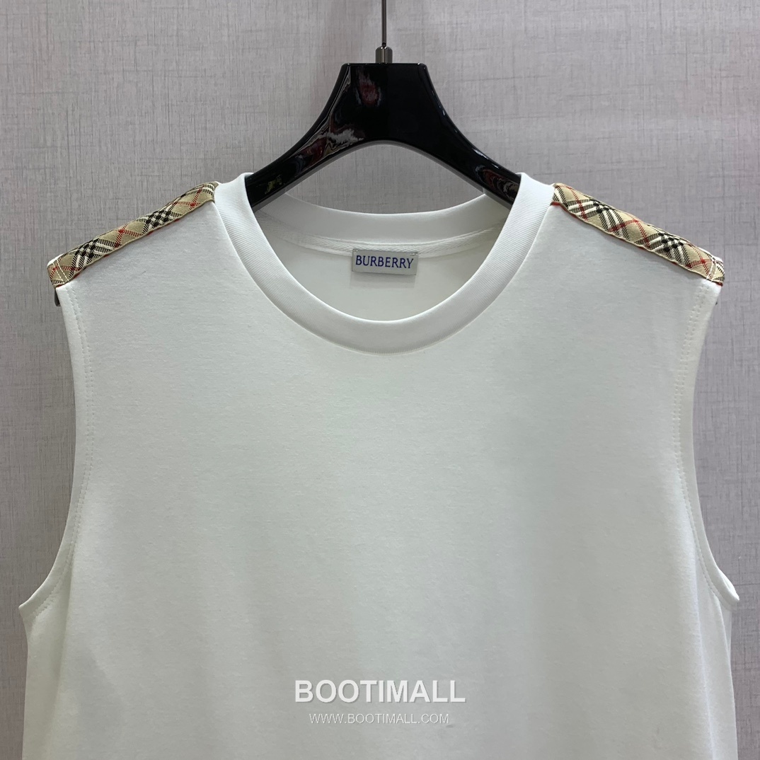 Burberry 2026 S/S Polyester Sleeveless Dress Panelled Waist Detail 버버리 폴리에스터 슬리브리스 드레스 패널드 허리 디테일 14