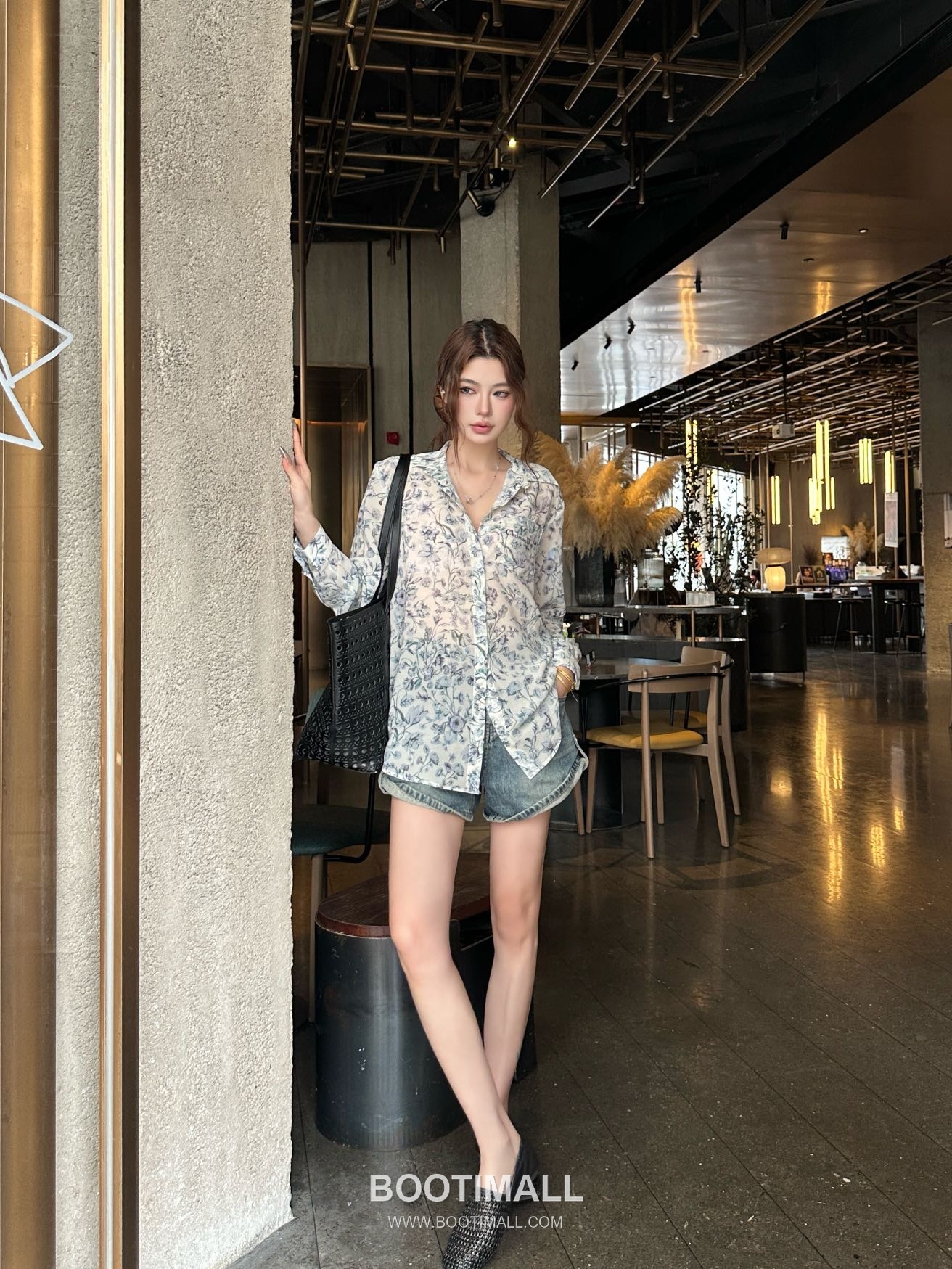 Dior 2026 S/S Silk Sheer Shirt Botanical Print Embroidered Pocket 디올 실크 시어 셔츠 보태니컬 프린트 자수 포켓 2