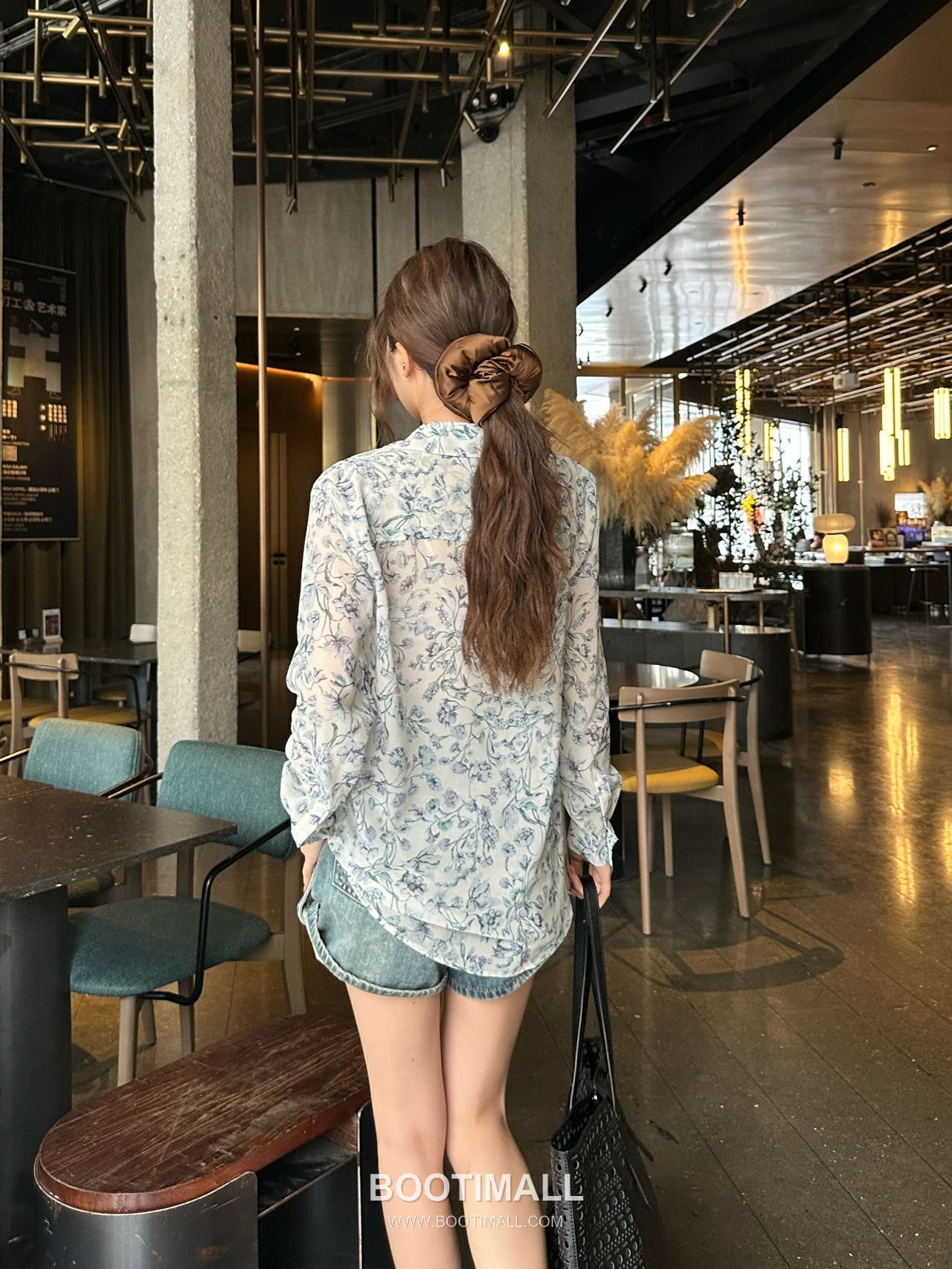 Dior 2026 S/S Silk Sheer Shirt Botanical Print Embroidered Pocket 디올 실크 시어 셔츠 보태니컬 프린트 자수 포켓 5