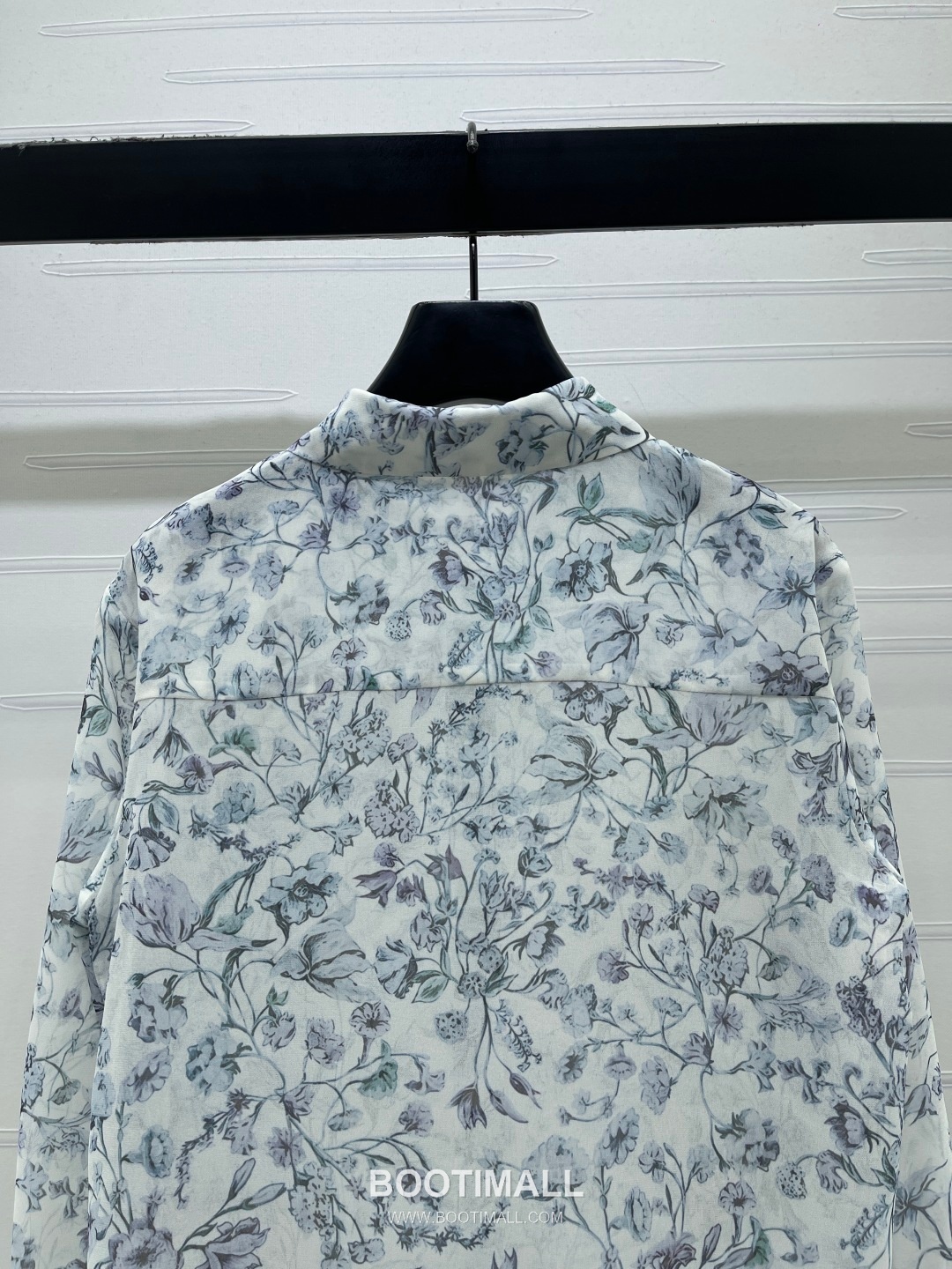 Dior 2026 S/S Silk Sheer Shirt Botanical Print Embroidered Pocket 디올 실크 시어 셔츠 보태니컬 프린트 자수 포켓 17