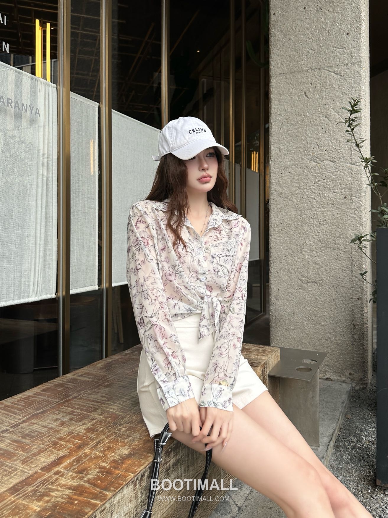Dior 2026 S/S Silk Sheer Shirt Botanical Print Embroidered Pocket 디올 실크 시어 셔츠 보태니컬 프린트 자수 포켓 9