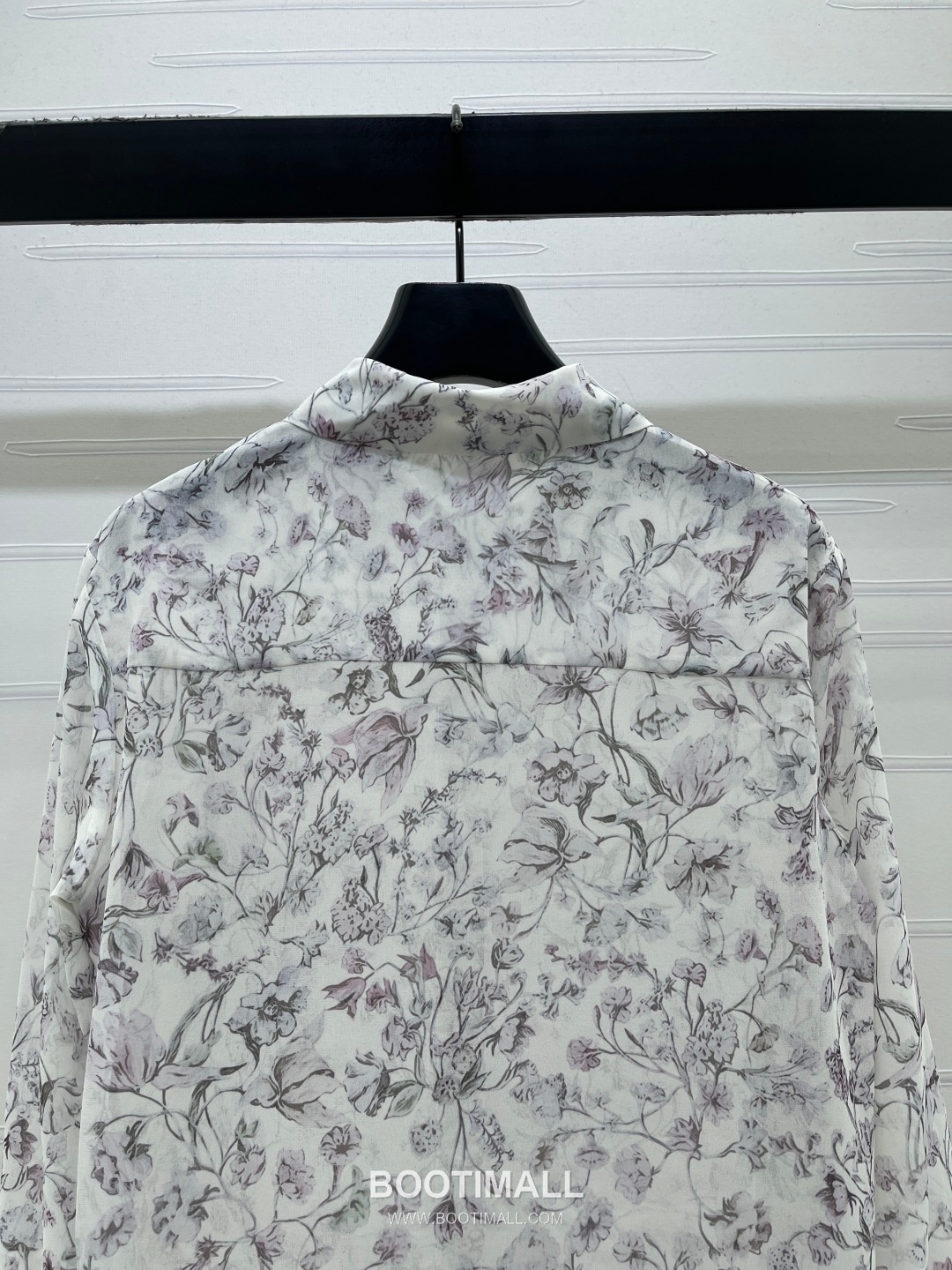 Dior 2026 S/S Silk Sheer Shirt Botanical Print Embroidered Pocket 디올 실크 시어 셔츠 보태니컬 프린트 자수 포켓 16