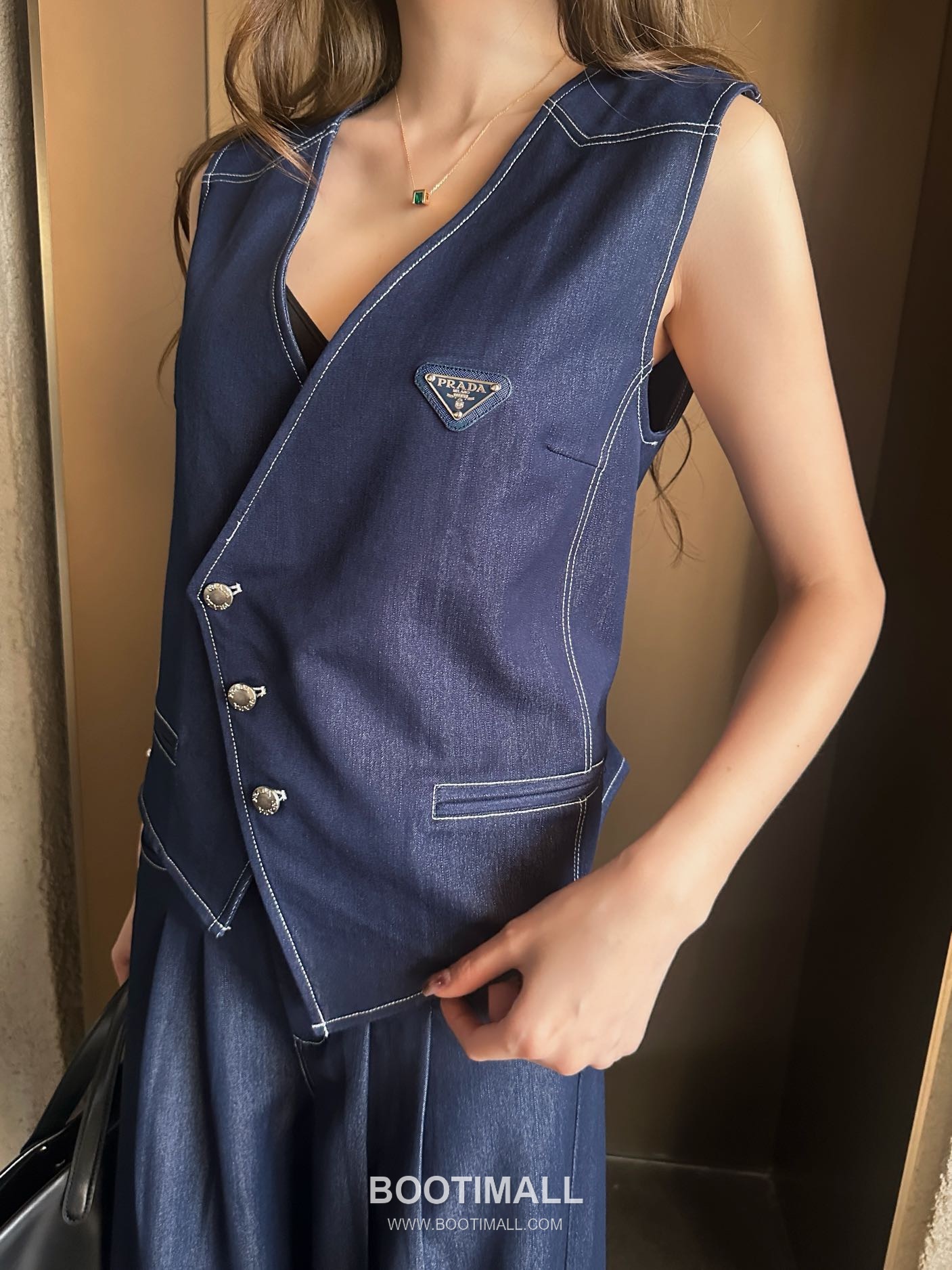 Dior 2026 S/S Cotton Polyester Dress Utility Style Adjustable Waist Drawstring 디올 코튼 폴리에스터 드레스 유틸리티 스타일 허리 스트링 디테일 18