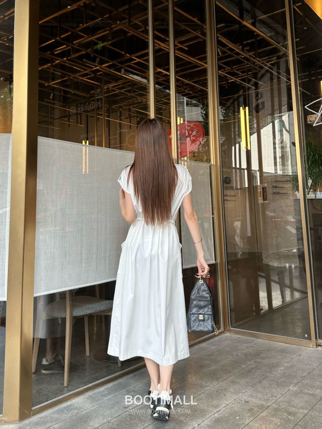 Dior 2026 S/S Cotton Polyester Dress Utility Style Adjustable Waist Drawstring 디올 코튼 폴리에스터 드레스 유틸리티 스타일 허리 스트링 디테일 7