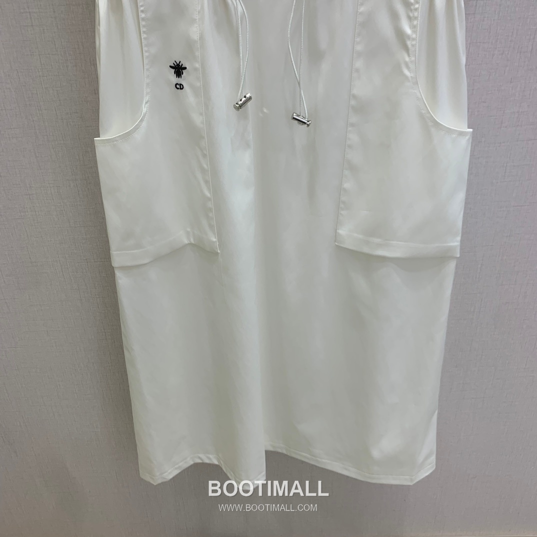 Dior 2026 S/S Cotton Polyester Dress Utility Style Adjustable Waist Drawstring 디올 코튼 폴리에스터 드레스 유틸리티 스타일 허리 스트링 디테일 15