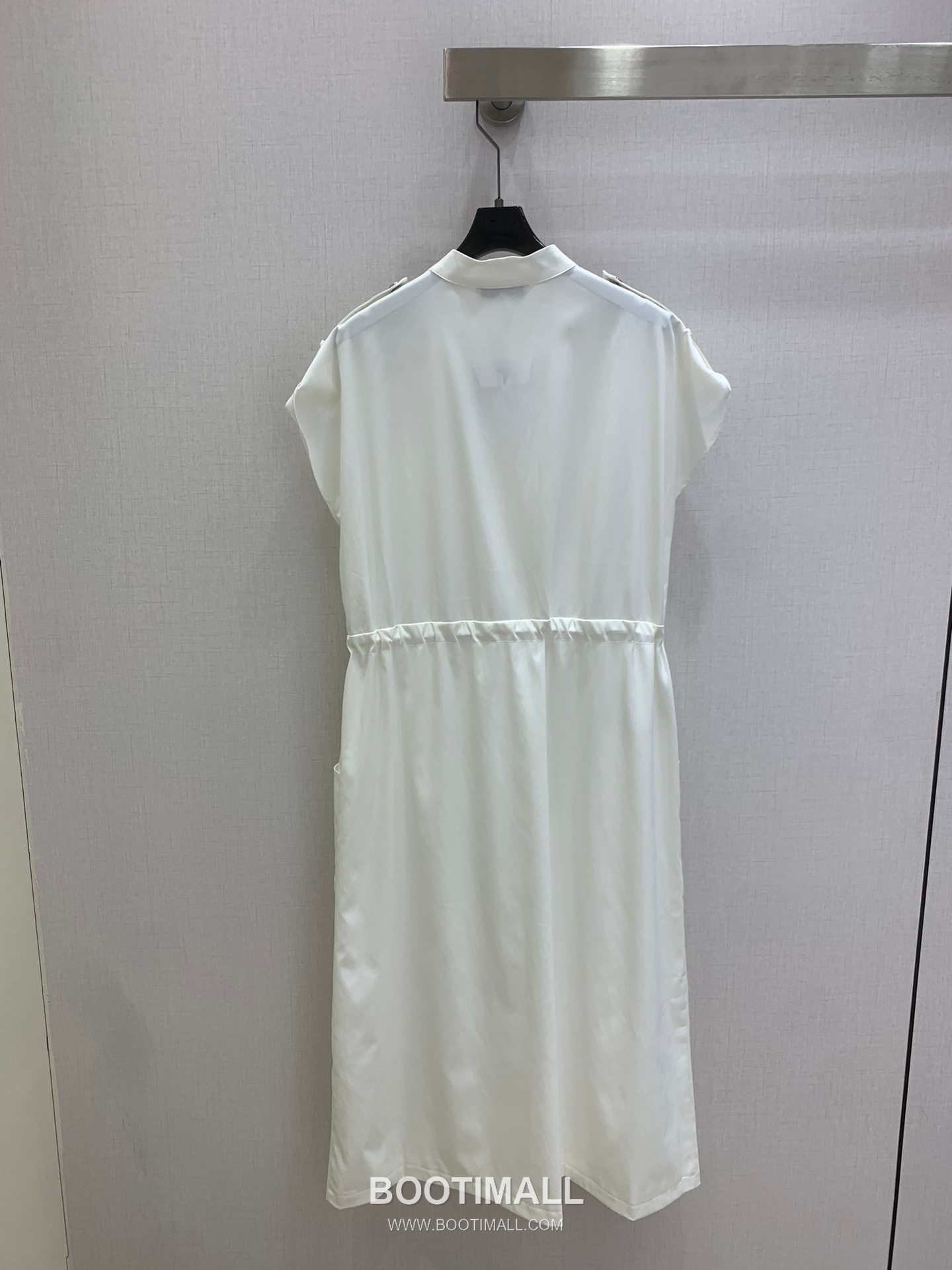 Dior 2026 S/S Cotton Polyester Dress Utility Style Adjustable Waist Drawstring 디올 코튼 폴리에스터 드레스 유틸리티 스타일 허리 스트링 디테일 18