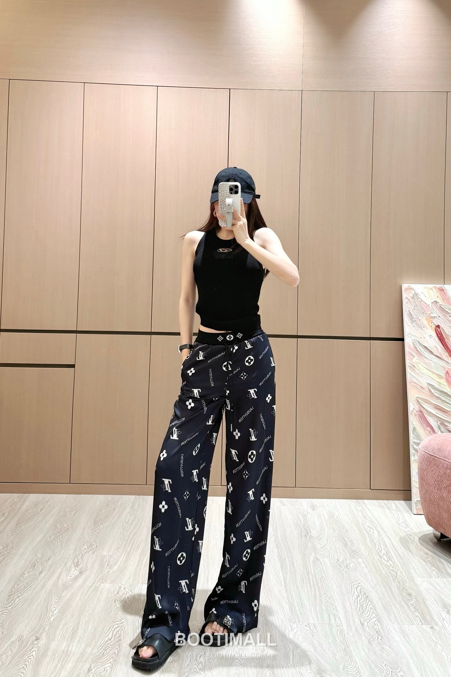 Louis Vuitton 2026 S/S Cotton Polyester Pants Webbing Print Logo Detail 루이비통 코튼 폴리에스터 팬츠 웨빙 프린트 로고 디테일 11