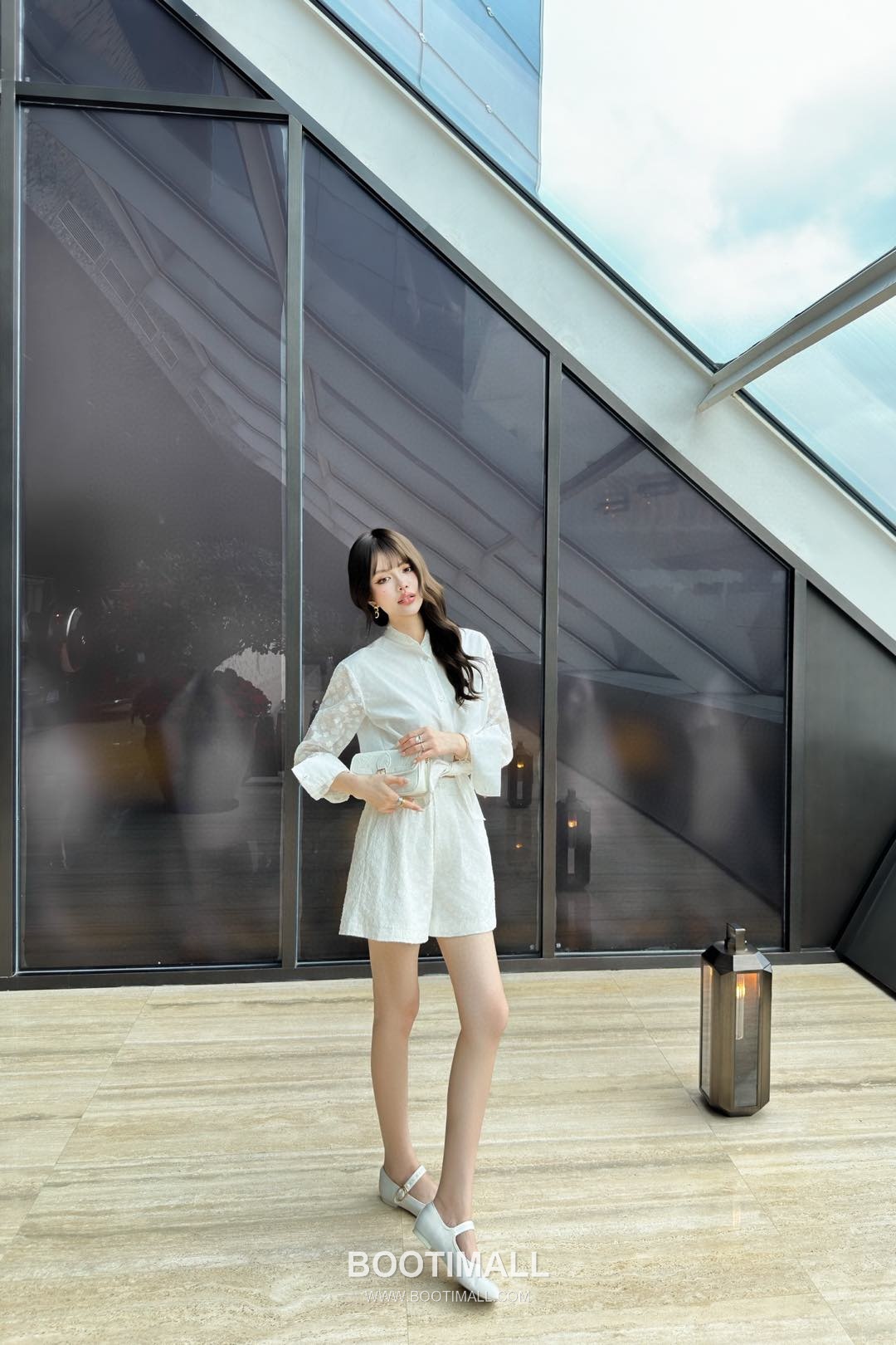 Louis Vuitton 2026 S/S Cotton Twill Shirt Jacquard Patchwork Logo Detail 루이비통 코튼 트윌 셔츠 자카드 패치워크 로고 디테일 2