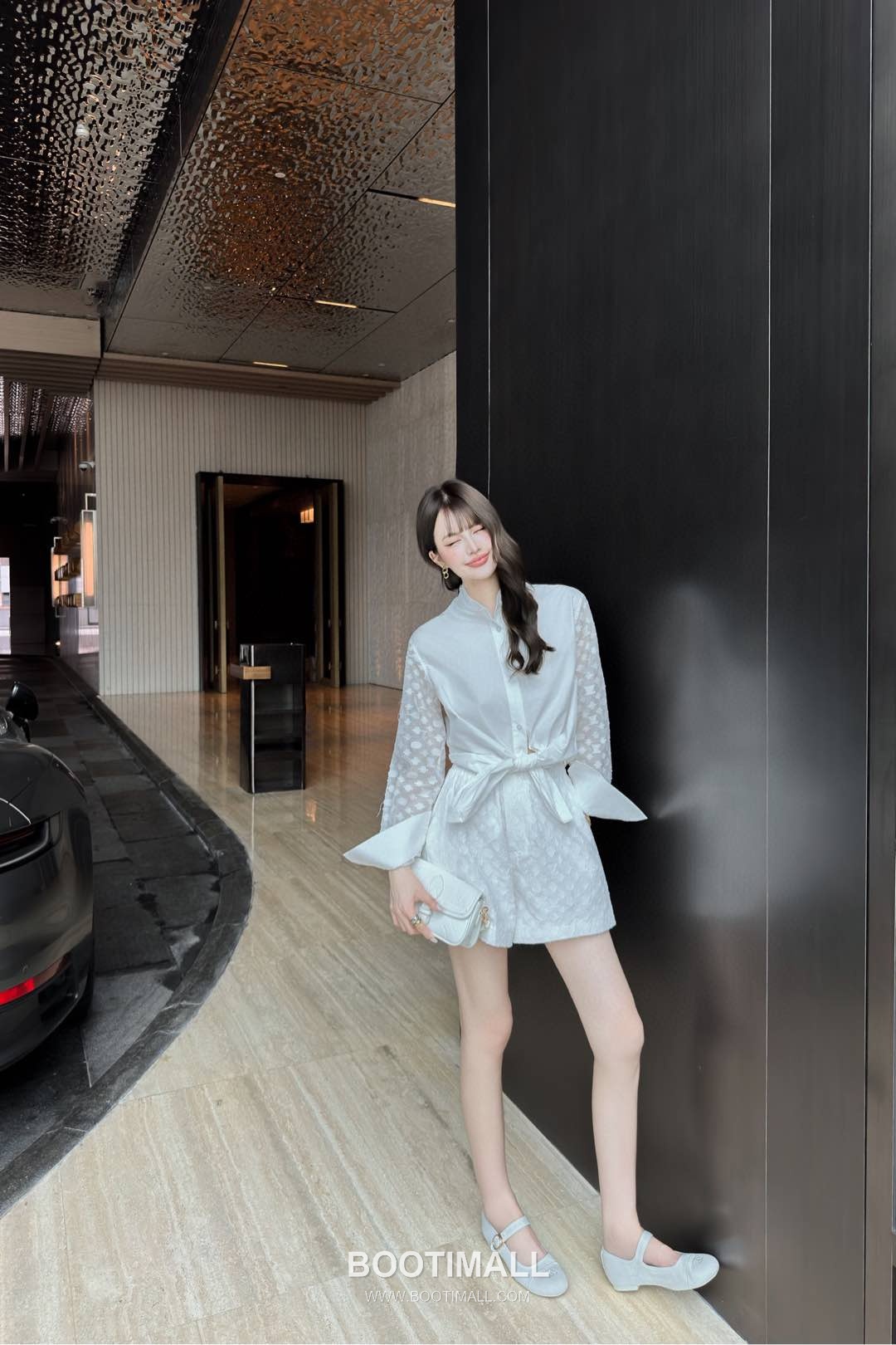 Louis Vuitton 2026 S/S Cotton Twill Shirt Jacquard Patchwork Logo Detail 루이비통 코튼 트윌 셔츠 자카드 패치워크 로고 디테일 4