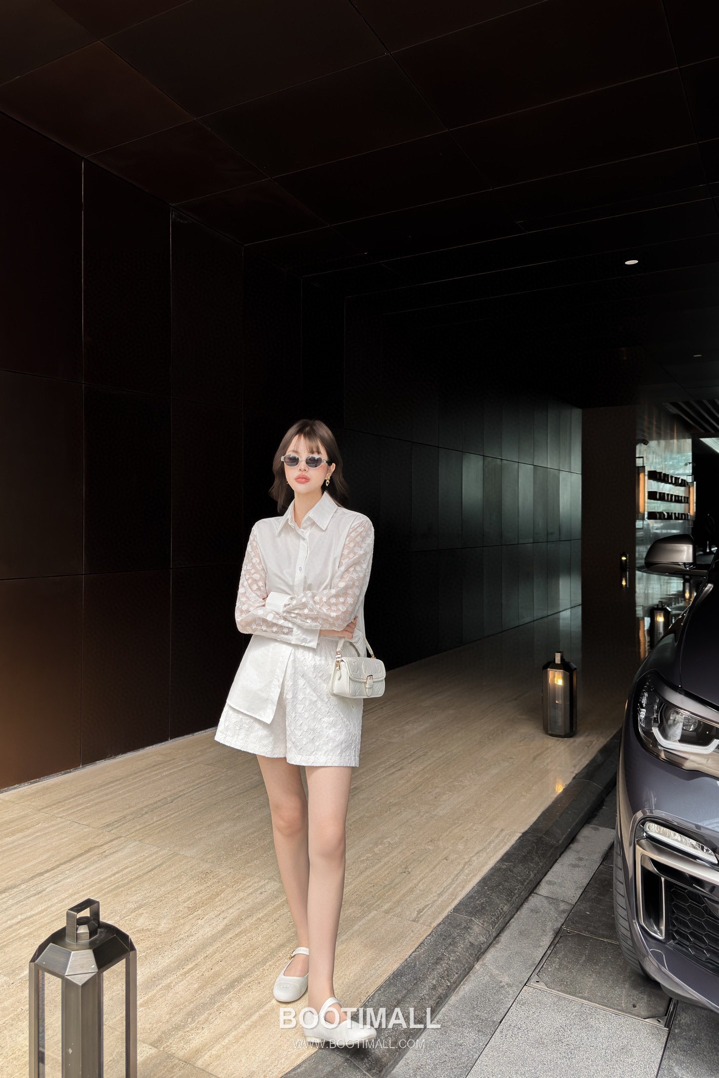 Louis Vuitton 2026 S/S Cotton Twill Shirt Jacquard Patchwork Logo Detail 루이비통 코튼 트윌 셔츠 자카드 패치워크 로고 디테일 7