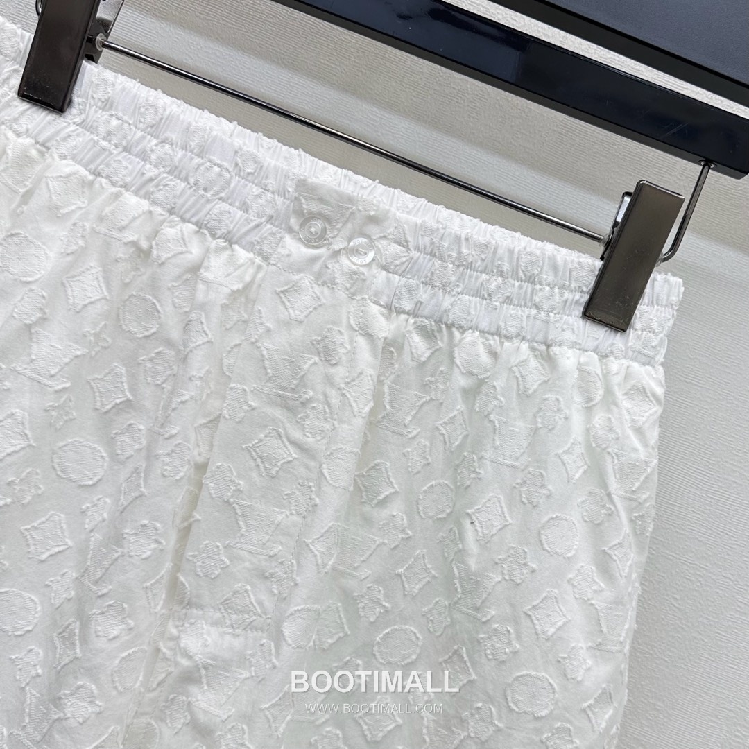 Louis Vuitton 2026 S/S Cotton Twill Shirt Jacquard Patchwork Logo Detail 루이비통 코튼 트윌 셔츠 자카드 패치워크 로고 디테일 21