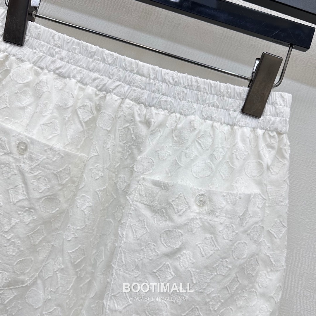 Louis Vuitton 2026 S/S Cotton Twill Shirt Jacquard Patchwork Logo Detail 루이비통 코튼 트윌 셔츠 자카드 패치워크 로고 디테일 25