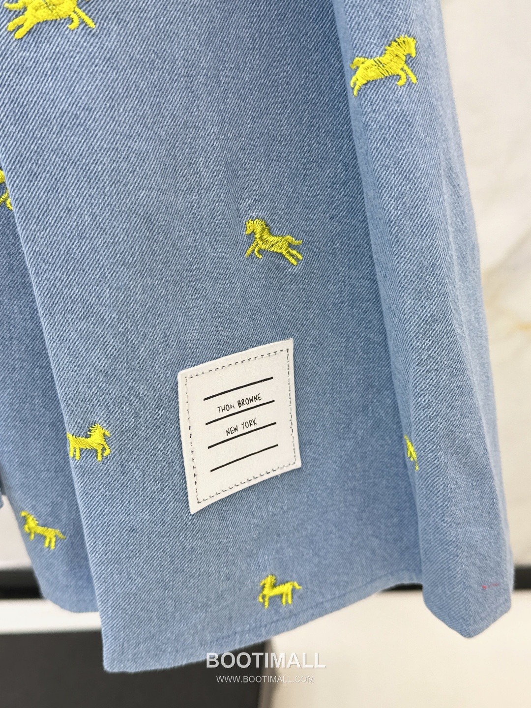 Thom Browne 2026 S/S Cotton Sleeveless Dress Embroidered Logo Detail 톰브라운 코튼 슬리브리스 드레스 자수 로고 디테일 17