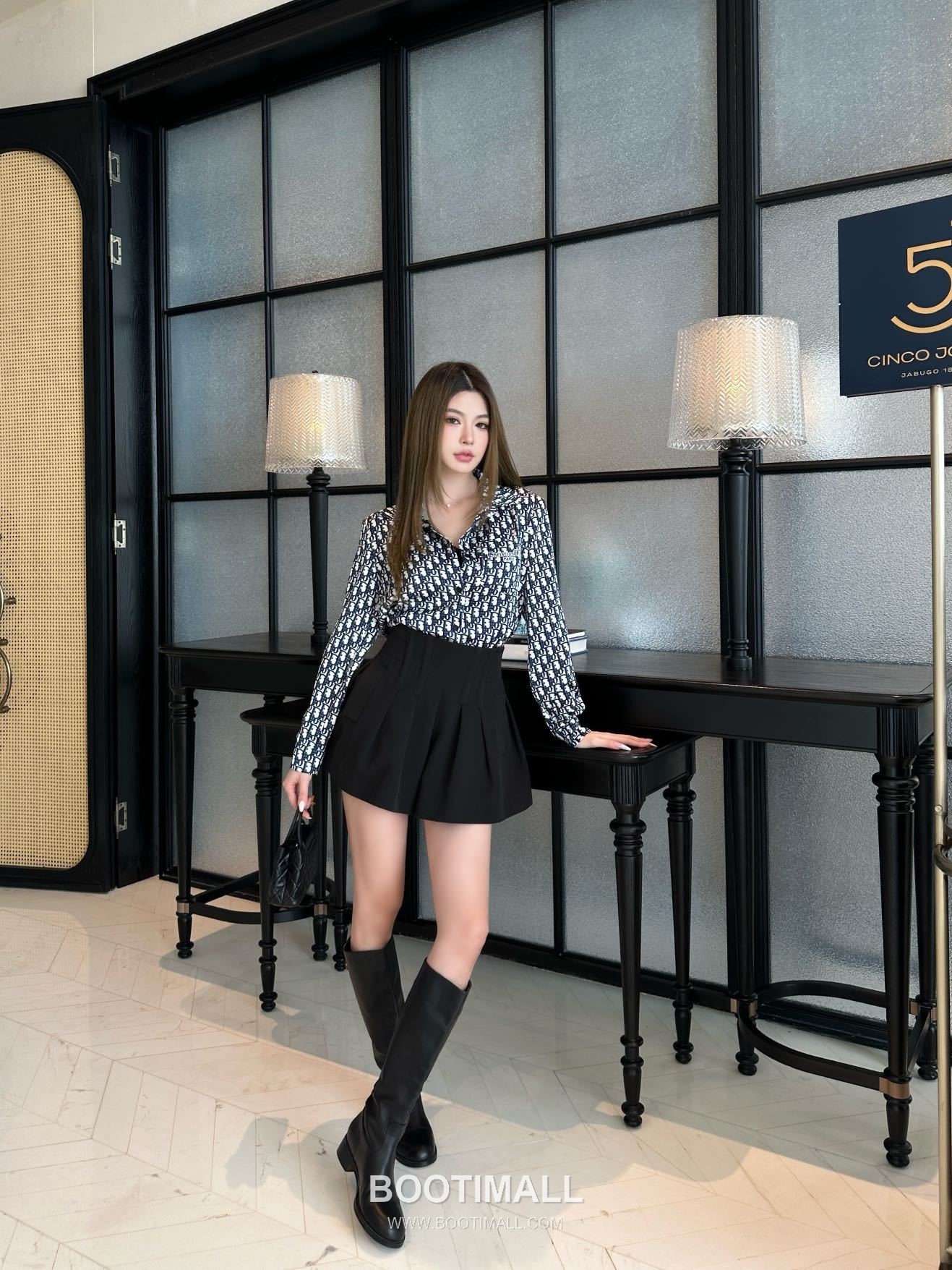 Dior 2026 S/S Cotton Shirt Allover Monogram Print Logo Detail 디올 코튼 셔츠 올오버 모노그램 프린트 로고 디테일 4