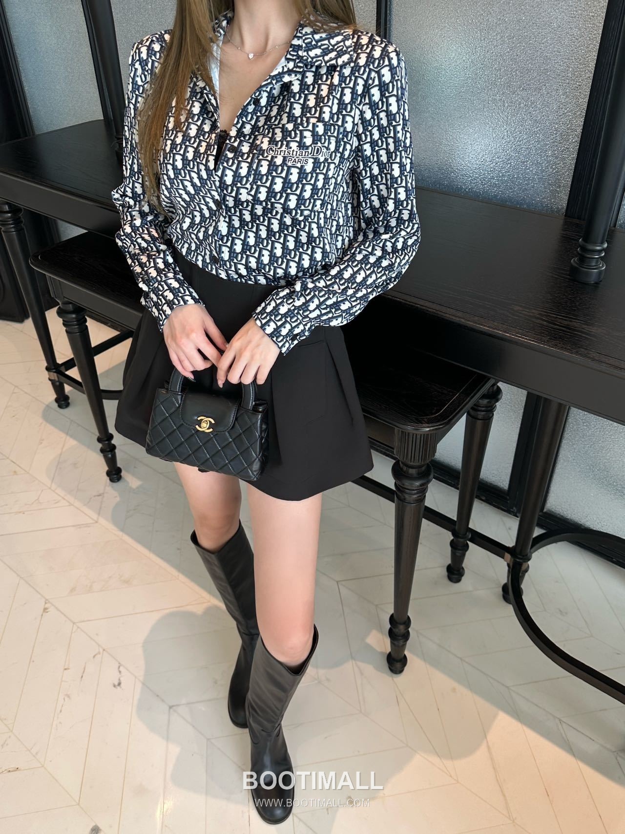 Dior 2026 S/S Cotton Shirt Allover Monogram Print Logo Detail 디올 코튼 셔츠 올오버 모노그램 프린트 로고 디테일 9