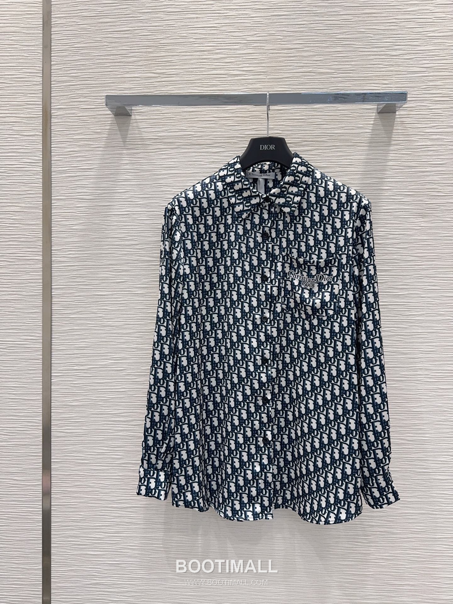 Dior 2026 S/S Cotton Shirt Allover Monogram Print Logo Detail 디올 코튼 셔츠 올오버 모노그램 프린트 로고 디테일 10