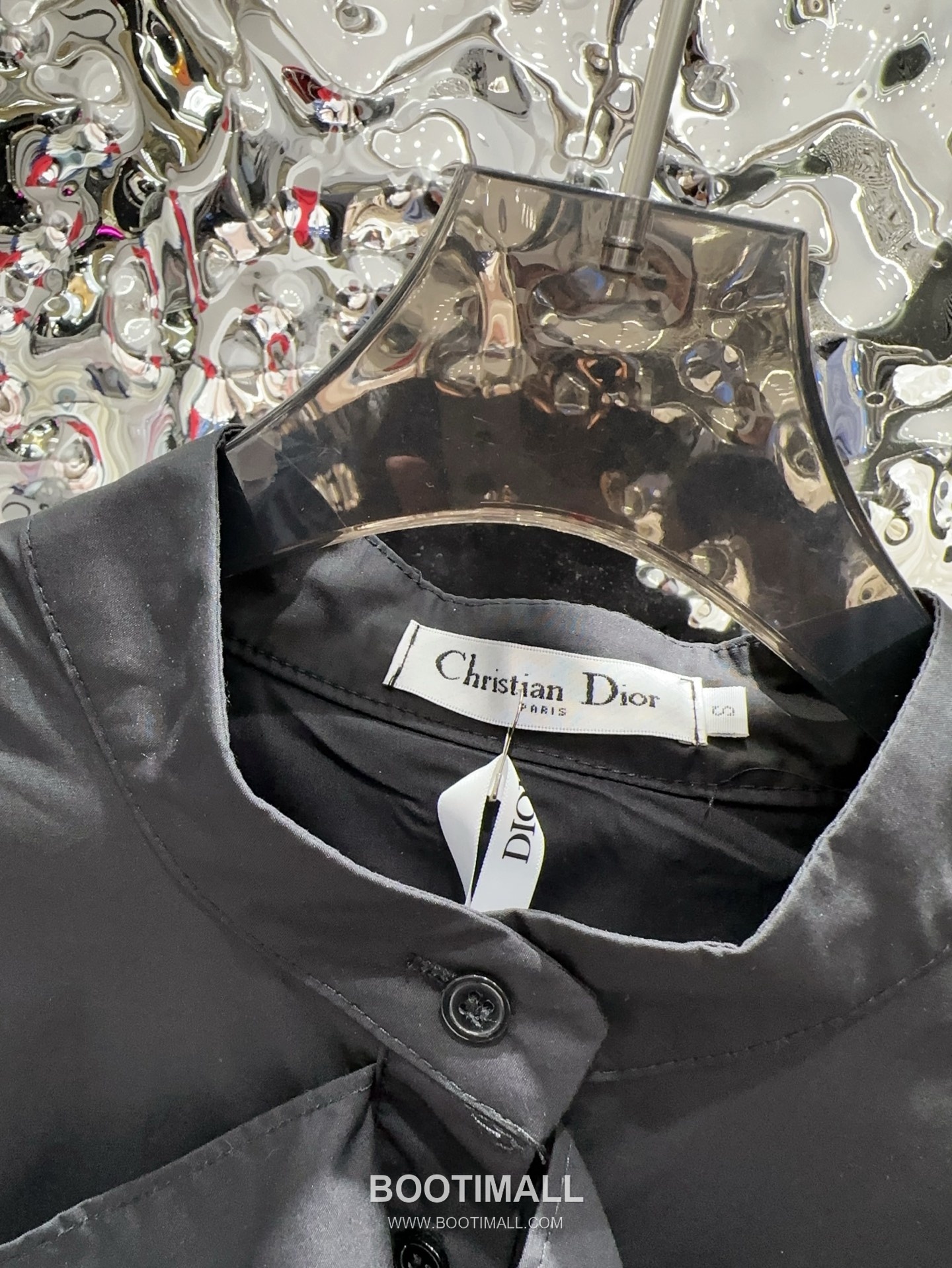 Dior 2026 S/S Cotton Twill Shirt Ruffle Collar Embroidered Bee Logo 디올 코튼 트윌 셔츠 러플 칼라 자수 비 로고 21