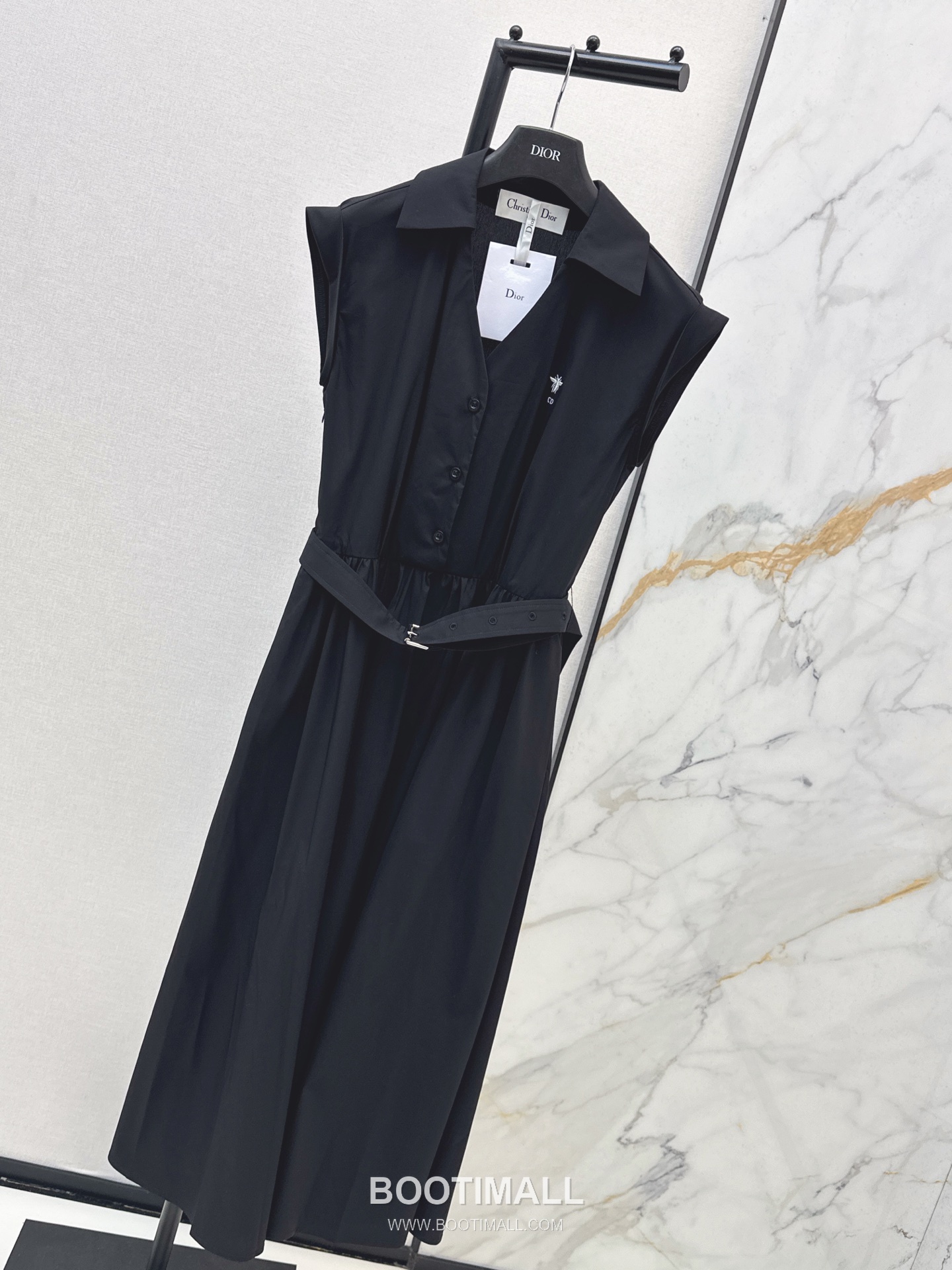 Dior 2026 S/S Polyester Dress Bee Embroidered Logo Detail 디올 폴리에스터 드레스 비 자수 로고 디테일 11