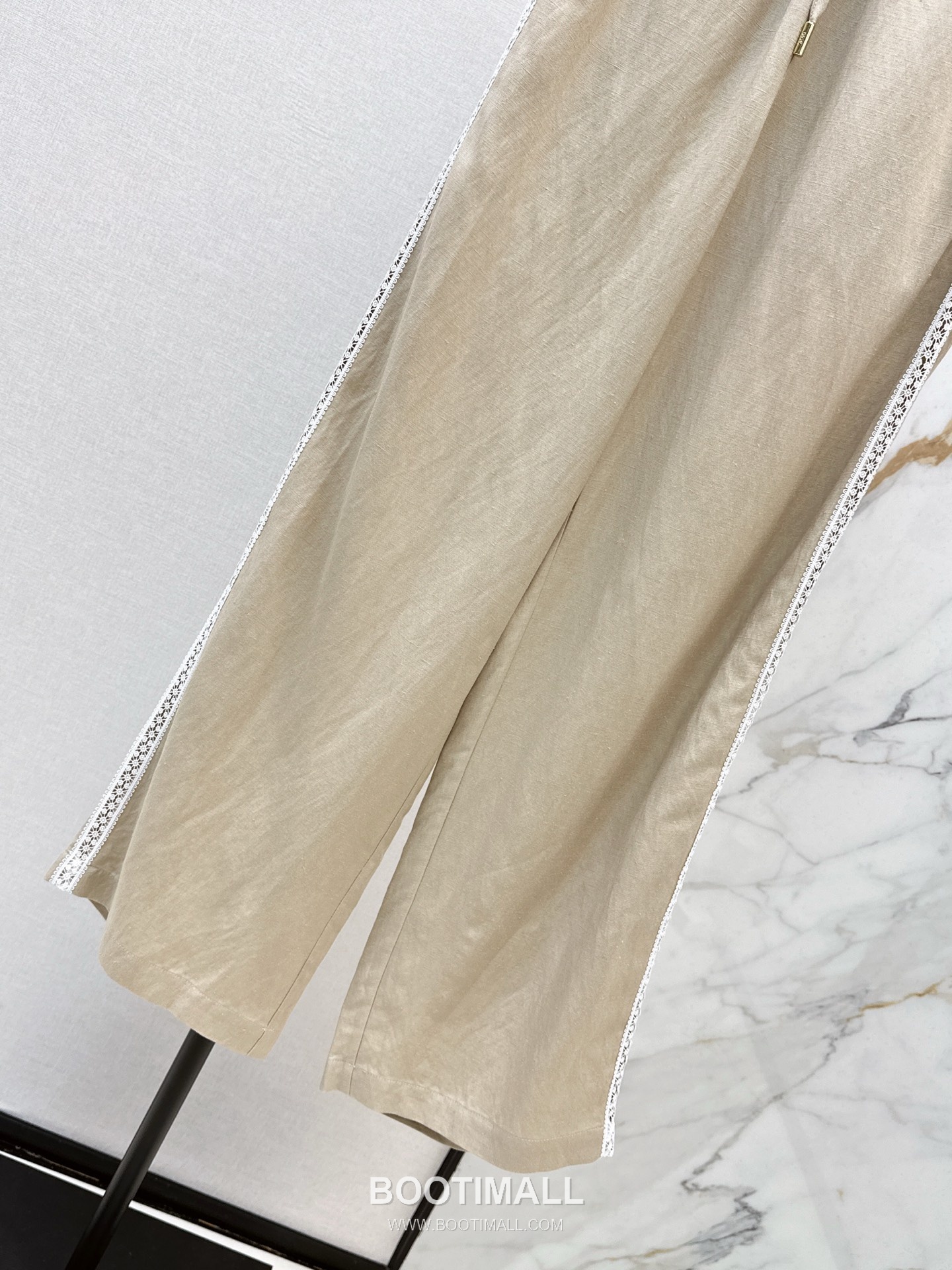Dior 2026 S/S Linen Blend Pants Straight Fit Lace Detail 디올 린넨 블렌드 팬츠 스트레이트 핏 레이스 디테일 16