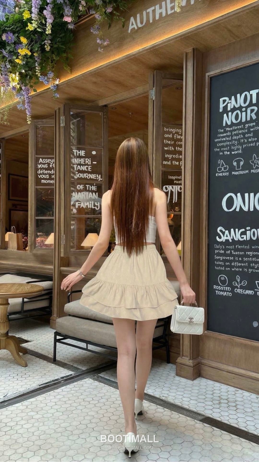 Prada 2026 S/S Polyester Skirt Structured Cut Logo Detail 프라다 폴리에스터 스커트 구조적 컷 로고 디테일 5