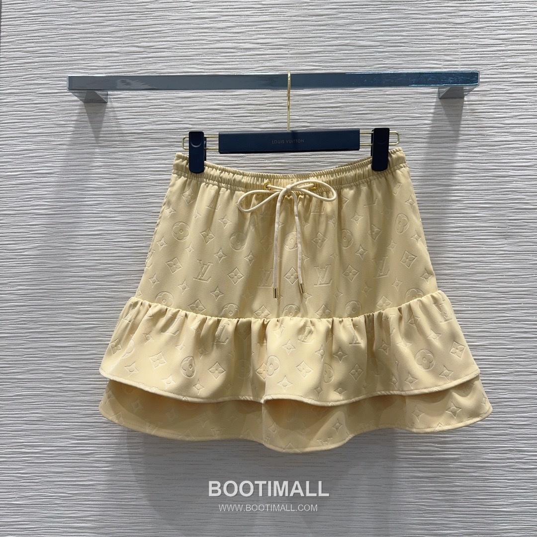 Prada 2026 S/S Polyester Skirt Structured Cut Logo Detail 프라다 폴리에스터 스커트 구조적 컷 로고 디테일 7